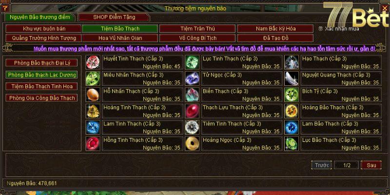 Mua bảo thạch uy tín